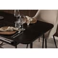 Miniatyrbilde 10 av 10: Darlington spisebord 140x40, 80cm uttrekkbar svart.