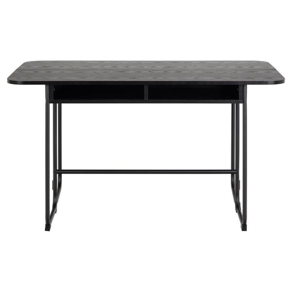 Darlington spisebord 140x40, 80cm uttrekkbar svart.
