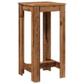 Miniatyrbilde 3 av 11: vidaXL Barbord gammelt tre 51x50x103,5 cm konstruert tre