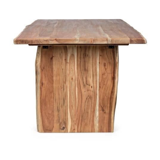 Matbord - BIZZOTTO - ENEAS - Akaciaträ - 8 platser - 200x95 cm