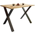 Miniatyrbilde 1 av 3: XonaX spisebord 80x50 eik dekor, svart.