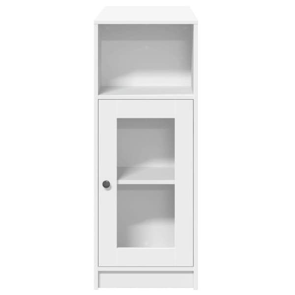 vidaXL Baaripöytä/telineet valkoinen 101x40x103,5 cm tekninen puu