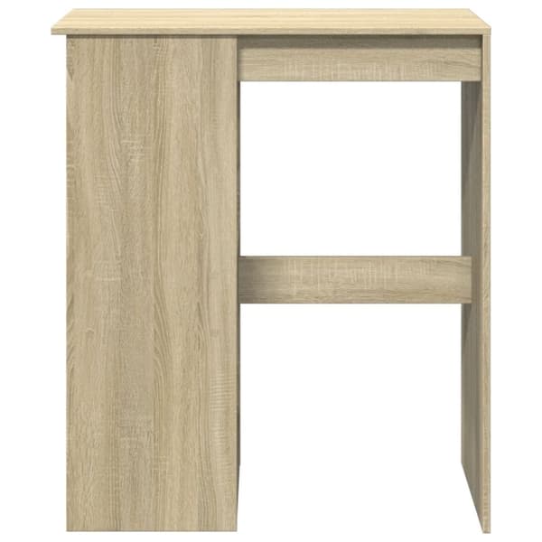 vidaXL Barbord med hyllor sonoma-ek 90x47,5x103,5 cm konstruerat trä