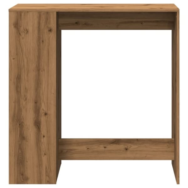 vidaXL Baaripöytä/telineet artesaani tammi 101x40x103,5 tekninen puu