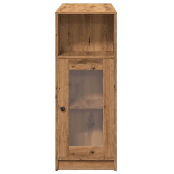 vidaXL Baaripöytä/telineet artesaani tammi 101x40x103,5 tekninen puu