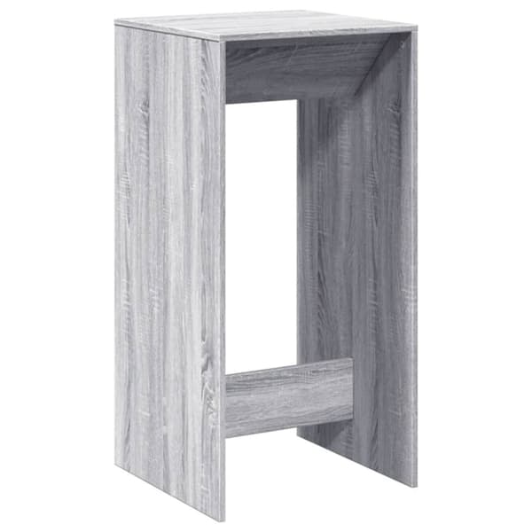 vidaXL Baaripöytä harmaa Sonoma 51x50x103,5 cm tekninen puu