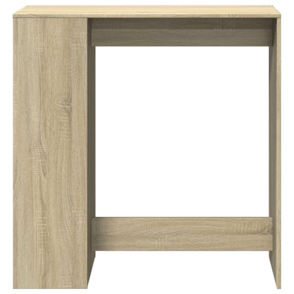 vidaXL Baaripöytä/telineet Sonoma-tammi 101x40x103,5 cm tekninen puu