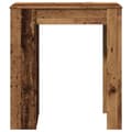 Pikkukuva 5 / 11: vidaXL Baaripöytä hyllyllä vanha puu 95x47x103,5 cm tekninen puu