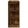 Miniatyrbilde 6 av 11: vidaXL Barbord med stativer røkt eik 95x47x103,5 cm konstruert tre