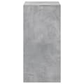 Miniatyrbilde 6 av 11: vidaXL Barbord betonggrå 51x50x103,5 cm konstruert tre