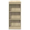 Miniatyrbilde 6 av 11: vidaXL Barbord med stativer sonoma eik 95x47x103,5 cm konstruert tre