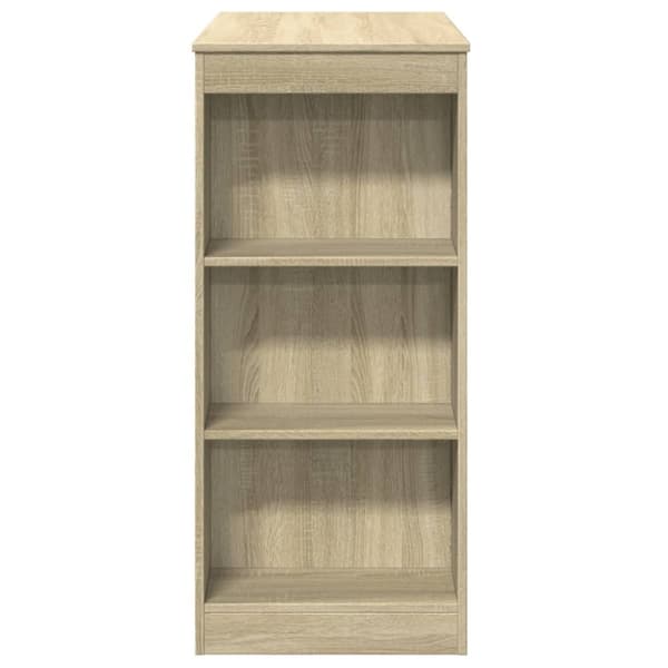 vidaXL Barbord med stativer sonoma eik 95x47x103,5 cm konstruert tre