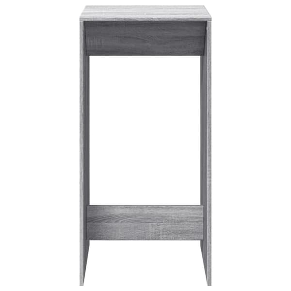 vidaXL Barbord grå sonoma-ek 51x50x103,5 cm konstruerat trä