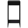 Miniatyrbilde 5 av 11: vidaXL Barbord svart 51x50x103,5 cm konstruert tre