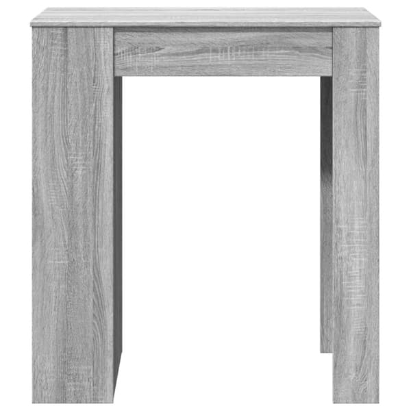 vidaXL barbord med stativer 95x47x103,5 cm konstrueret træ