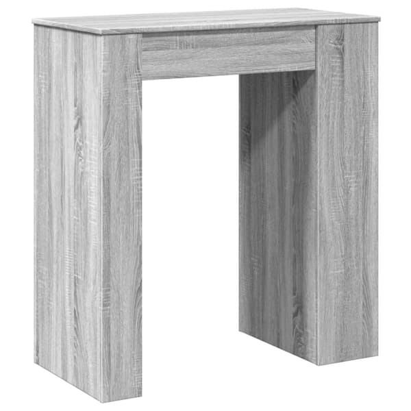 vidaXL barbord med stativer 95x47x103,5 cm konstrueret træ