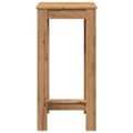 Miniatyrbillede 5 af 11: vidaXL barbord 51x50x103,5 cm konstrueret træ gammelt trælook
