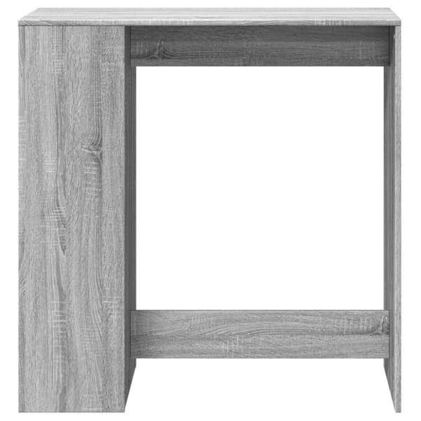 vidaXL Baaripöytä/telineet harmaa Sonoma 101x40x103,5 cm tekninen puu