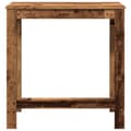Pikkukuva 5 / 11: vidaXL Baaripöytä vanha puu 102x50x103,5 cm tekninen puu
