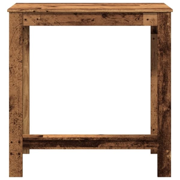 vidaXL Baaripöytä vanha puu 102x50x103,5 cm tekninen puu