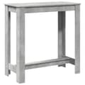 Miniatyrbilde 3 av 11: vidaXL Barbord betonggrå 102x50x103,5 cm konstruert tre