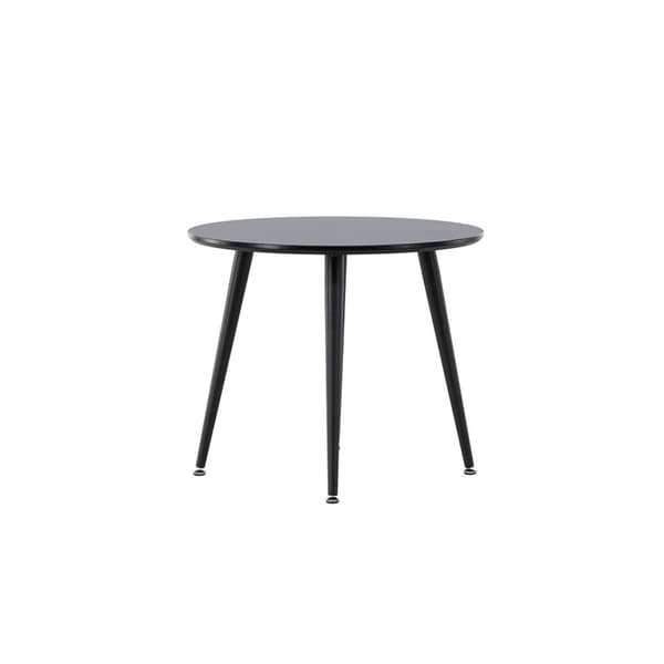 Plaza spisebord for barn Ø60 cm svart.