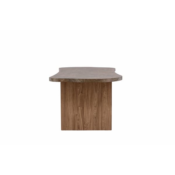 Eleonora spisebord oval 100x230 cm brun.