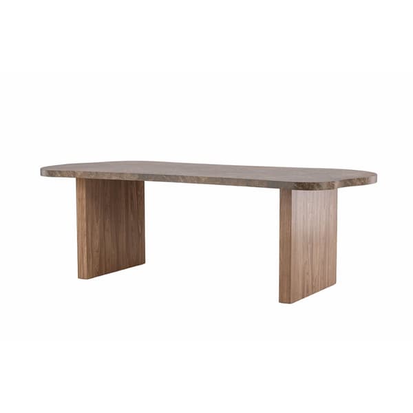 Eleonora spisebord oval 100x230 cm brun.