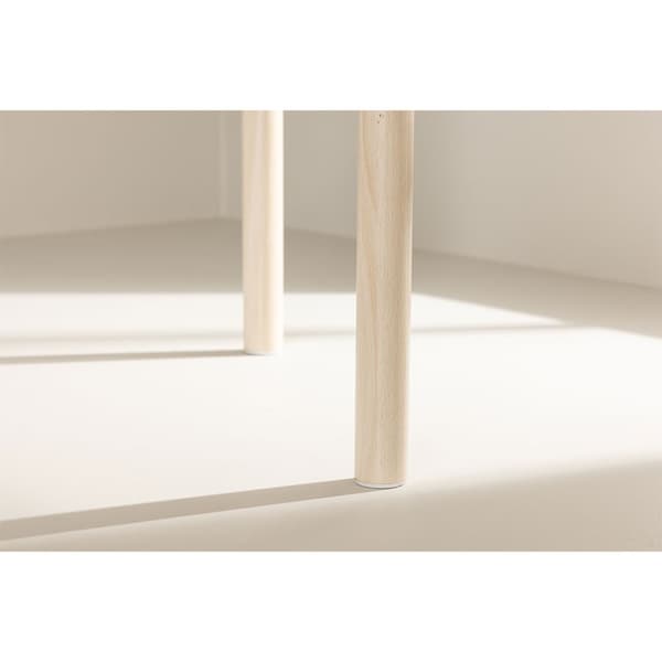 Andy spisebord oval 90x180 cm whitewash.
