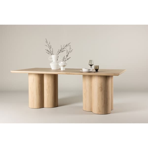 Olivia spisebord 100x210 cm whitewash.