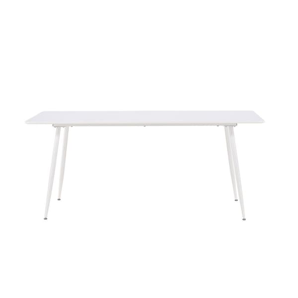 Silar spisebord 90x180 cm hvit.