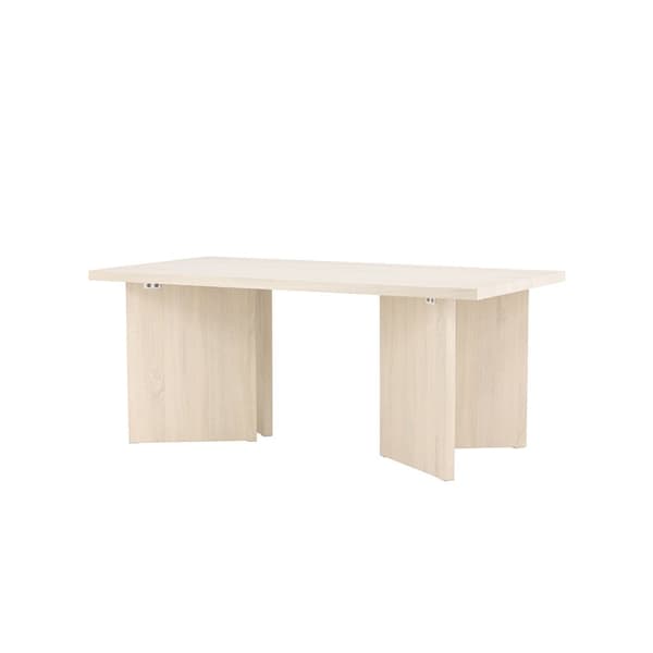 Bassholmen spisebord 90x180 cm whitewash.