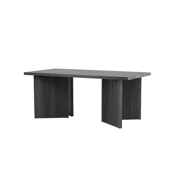 Bassholmen spisebord 90x180 cm svart.