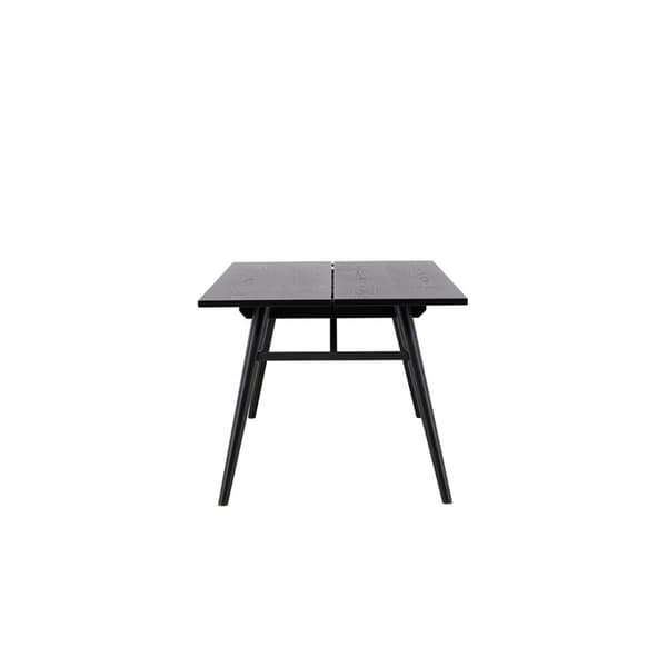 Sleek spisebord 95x195 cm svart.