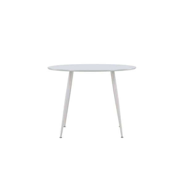 Plaza spisebord Ø100 cm grå.