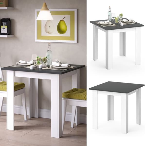 Vicco Karlos Matbord, antracit, 80 x 80 cm