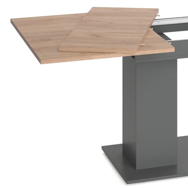 Vicco Dix Matbord, antracit, 140 x 90 cm