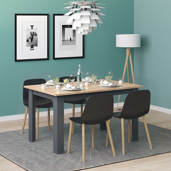 Vicco Karlos Matbord, Gyllene Ek, 140 x 90 cm