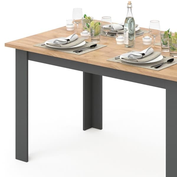 Vicco Karlos Matbord, Gyllene Ek, 140 x 90 cm