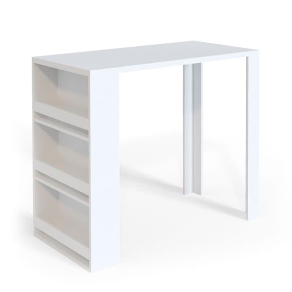 Vicco Bar bord, Vit, 57 x 117 cm