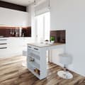 Miniatyrbild 4 av 6: Vicco Repose barbordsset, Sonoma, 67 x 100 cm med 2 barstolar