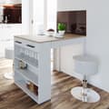 Miniatyrbild 5 av 6: Vicco Repose barbordsset, Sonoma, 67 x 100 cm med 2 barstolar