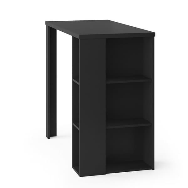 VICCO barbord NOEL barbord svarta förvaringsfack 120 x 105,6 x 60 cm