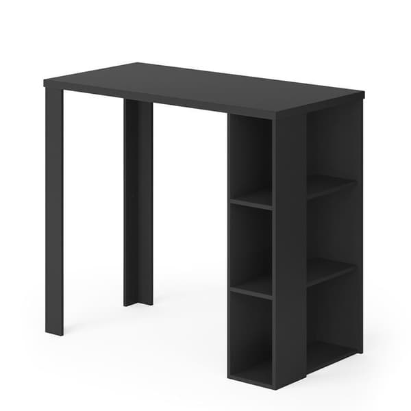VICCO barbord NOEL barbord svarta förvaringsfack 120 x 105,6 x 60 cm