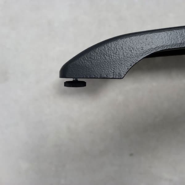Underrede för hög bordshöjd 110 cm svart Bazila modell