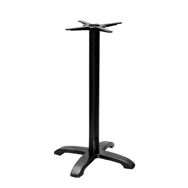 Underrede för hög bordshöjd 110 cm svart Bazila modell
