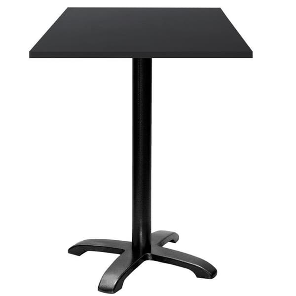 Ståbord 60 x 60 cm - Bazila modell svart
