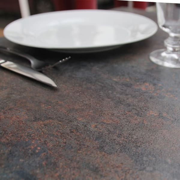 Runt bord Ø 70 cm Rom bistro rost