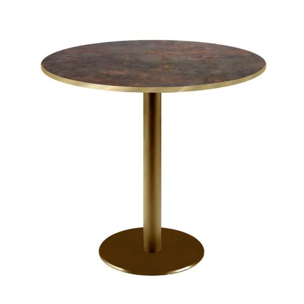 Runt bord Ø 70 cm Rom bistro rost