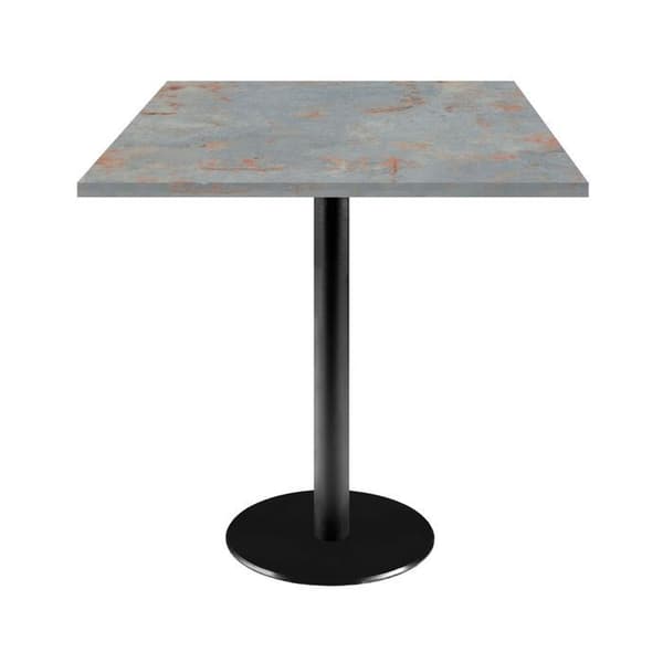 Bord 70 x 70 cm - rostgrå Rom modell